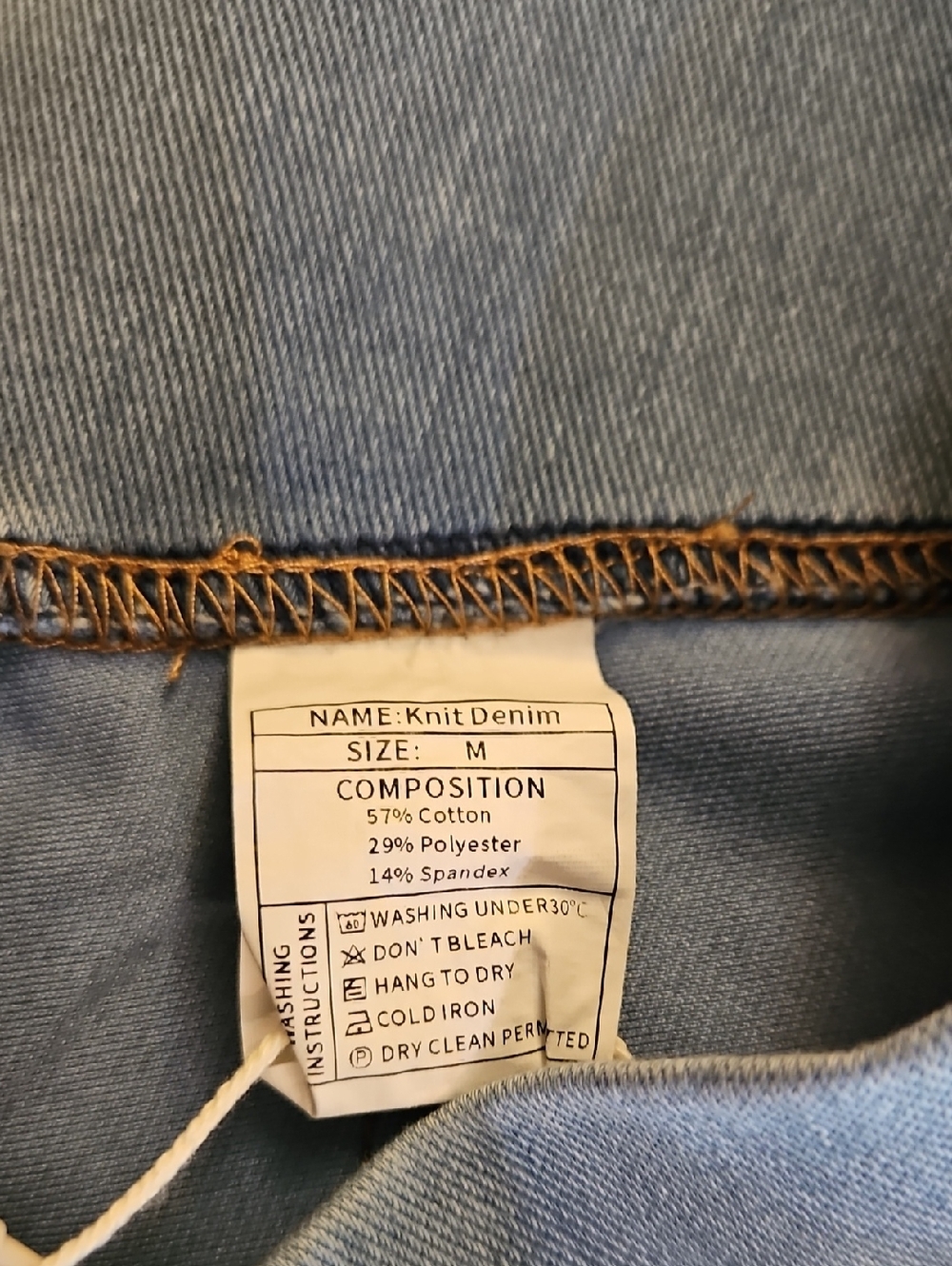 NWT Blue Rose High-Waist Flare Jeans in Light Blue - Picture 12 of 14